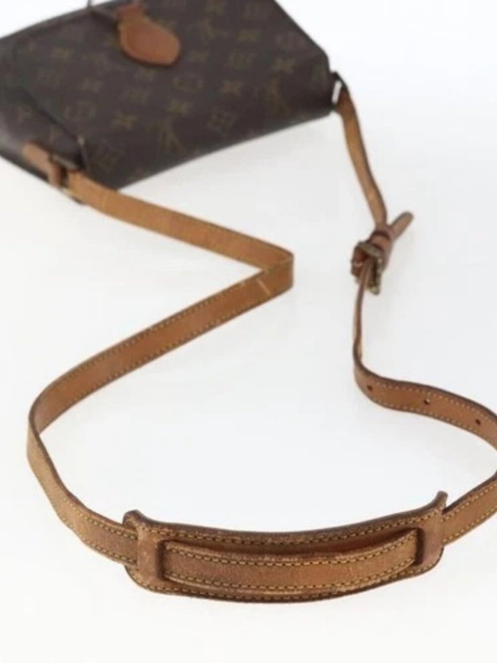 LOUIS VUITTON Monogram Saint Cloud MM Shoulder Bag M51243 LV Auth 169871 - Picture 6 of 16